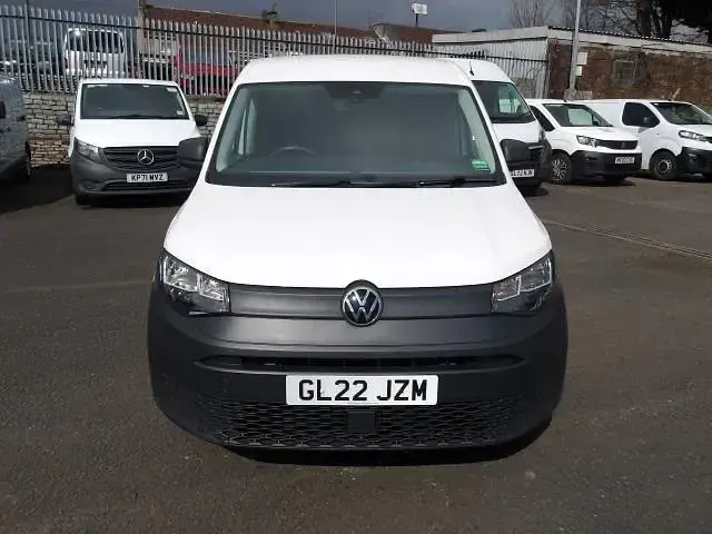 Used VW Caddy 102 HP (75 kW) 2022 White MPV