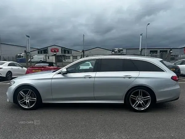 Used Mercedes E220 AMG Line Premium 2017 Silver Estate