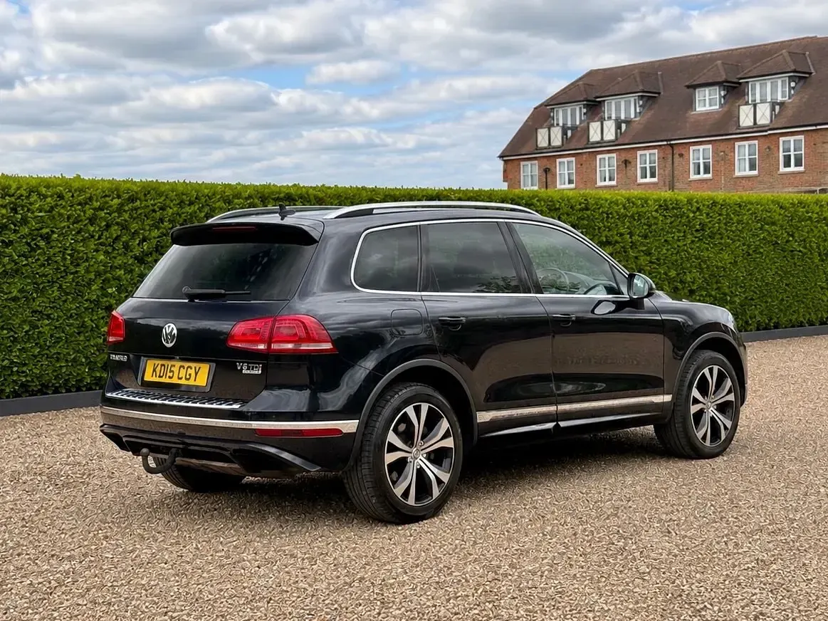 Used VW Touareg R-line 2015 Blue SUV
