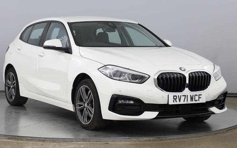 White Used 2021 BMW 118 Sport Line Hatchback | £19,599 (Good price) - Image 1/4