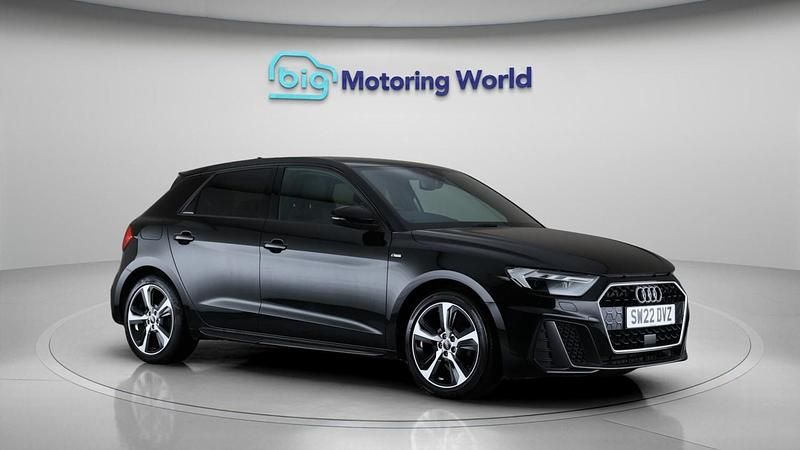 Black Used 2022 Audi A1 Sportback S-Line Hatchback | £16,600 (A bit pricey) - Image 1/4