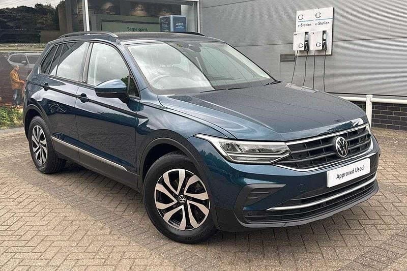 Blue Used 2022 VW Tiguan Active SUV | £22,489 (Fair price) - Image 1/4