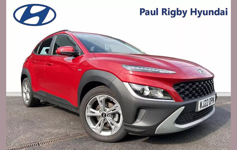Red Used 2022 Hyundai Kona SE SUV | £13,795 (Fair price) - Image 1/4