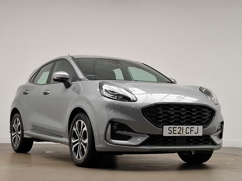 Silver Used 2021 Ford Puma Gen-E ST-Line Hatchback | £14,998 (Fair price) - Image 1/4