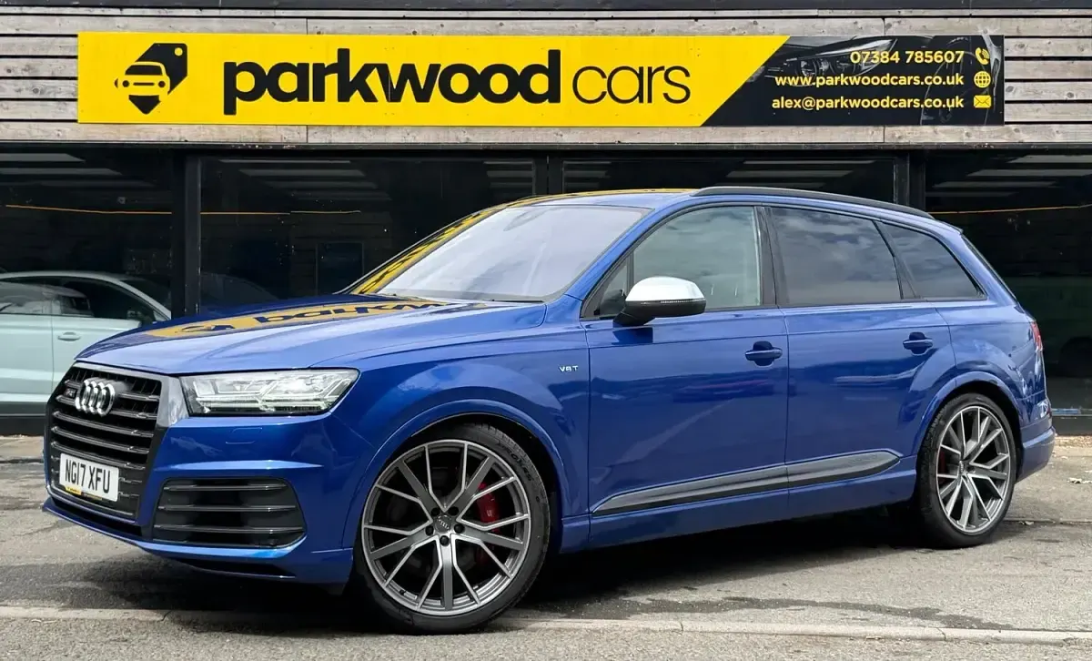 Used Audi SQ7 Performance 435 HP (319 kW) 2017 Blue SUV