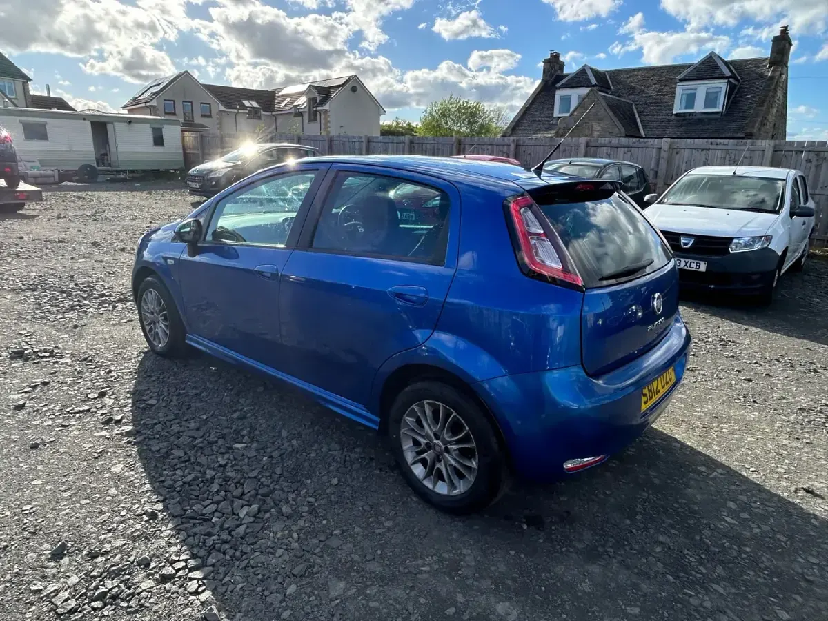 Used Fiat Punto 2012 Blue Hatchback