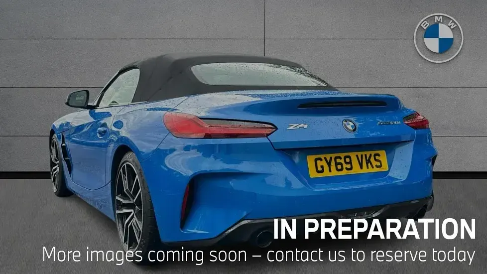 Used BMW Z4 M Sport 194 HP (142 kW) 2019 Blue Cabriolet