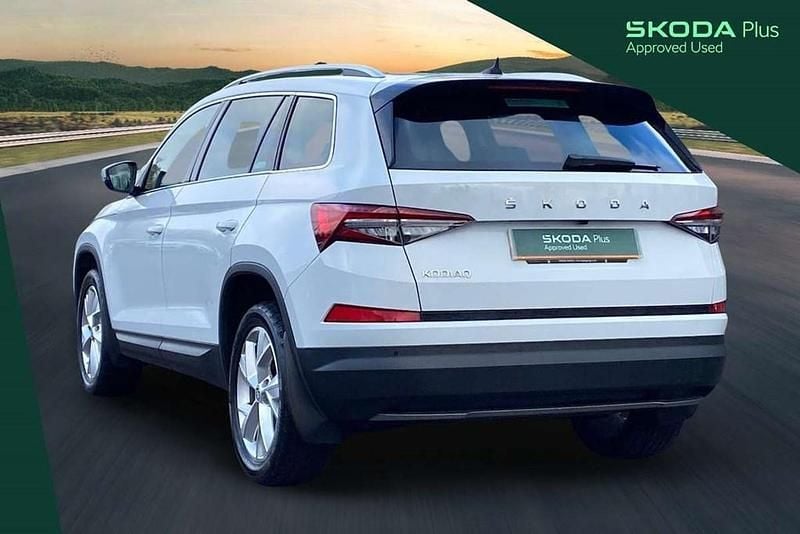 Used Skoda Kodiaq SE L Executive 147 HP (108 kW) 2024 Moon white metallic SUV