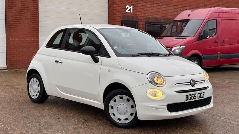 Used Fiat 500 Pop 69 HP (50 kW) 2015 White Hatchback