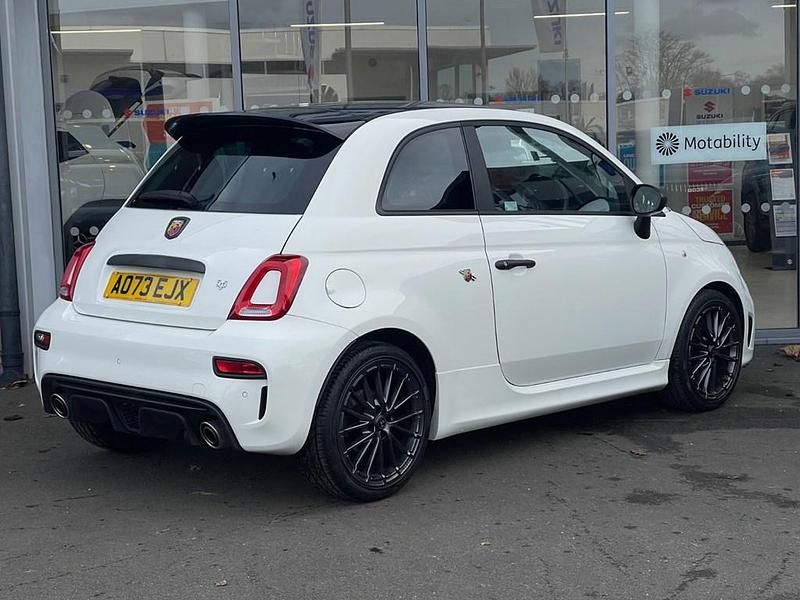 Used Abarth 595 165 HP (121 kW) 2024 White Hatchback