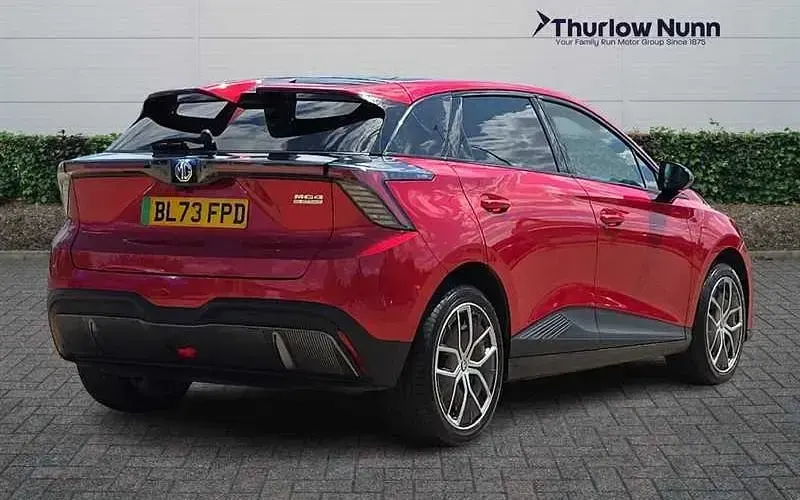 Used MG MG4 EV Trophy 180 kW (245 HP) 2024 Red Hatchback