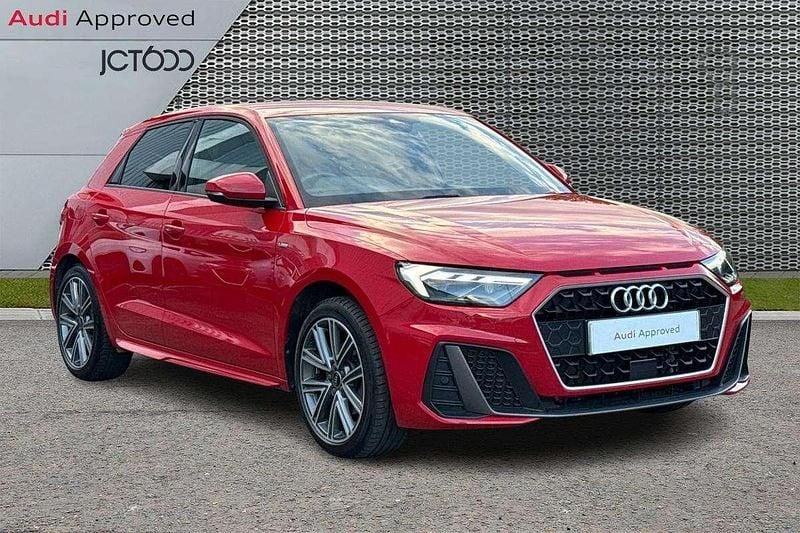 Red Used 2023 Audi A1 S-Line Hatchback | £20,300 (Fair price) - Image 1/4