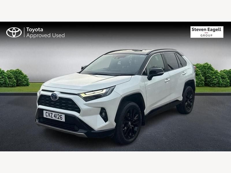 Used Toyota RAV4 2022 White/black SUV