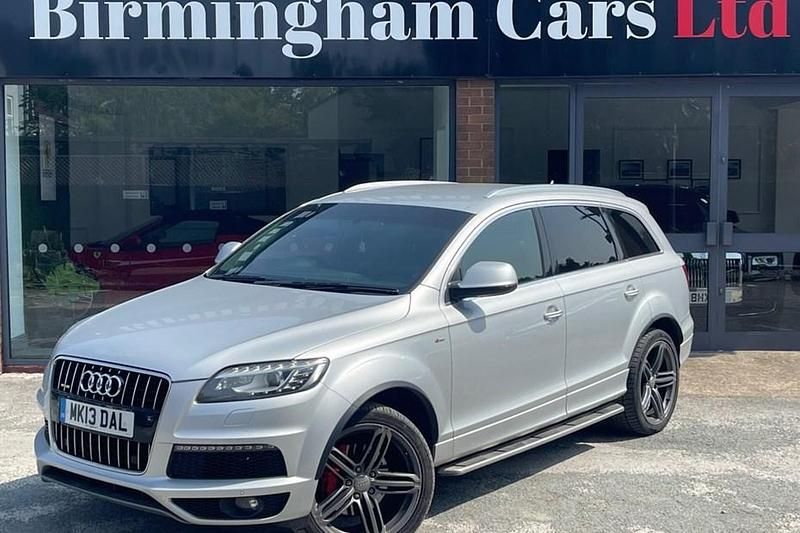 White Used 2013 Audi Q7 S-line plus SUV | £9,995 (Good price) - Image 1/1