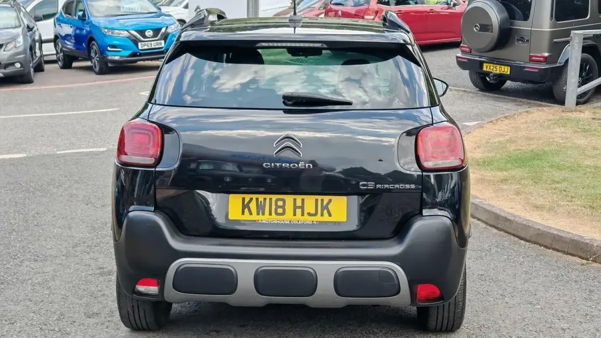 Used Citroën C3 Aircross Feel 82 HP (60 kW) 2018 Black SUV