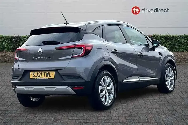 Used Renault Captur Iconic 90 HP (66 kW) 2021 Grey/black SUV