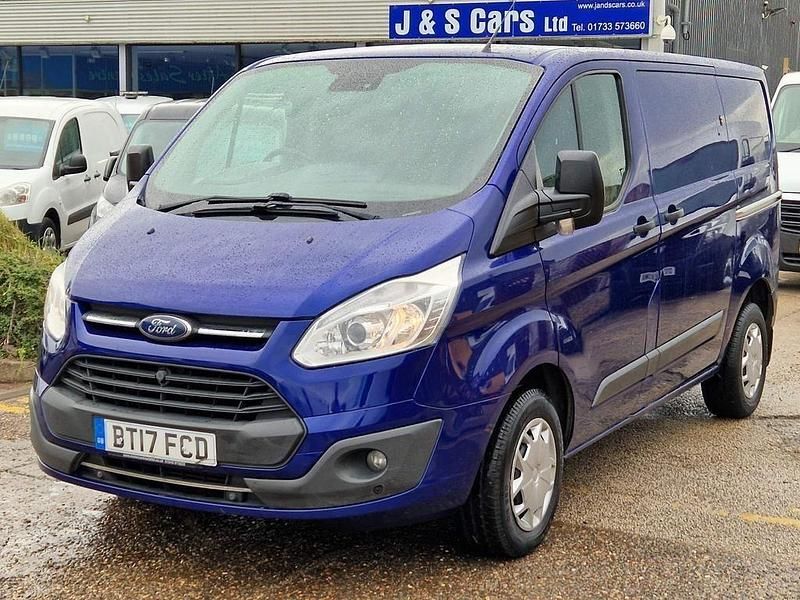 Used Ford Transit Custom Trend 130 HP (95 kW) 2017 Blue Van