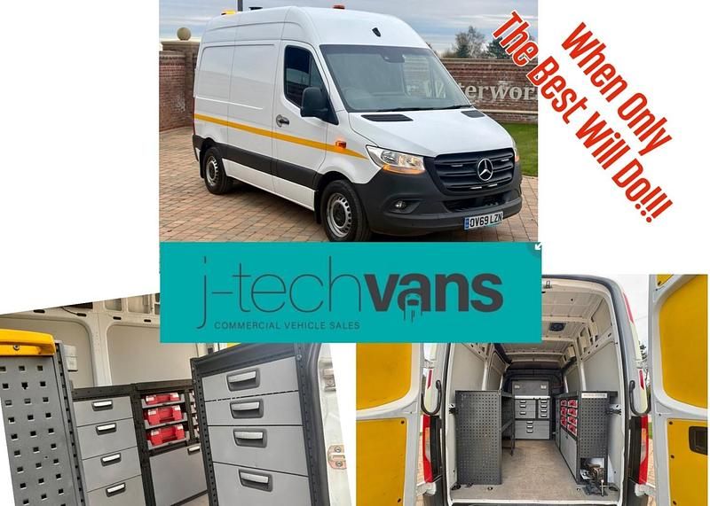 Used Mercedes Sprinter 2020 White Van
