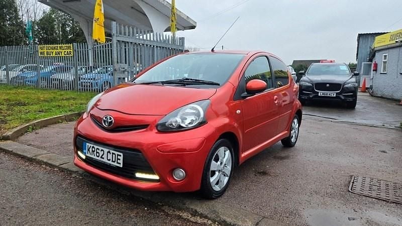 Used Toyota Aygo 2012 Orange Hatchback