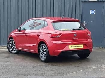 Used Seat Ibiza SE Technology 95 HP (69 kW) 2024 Red Hatchback