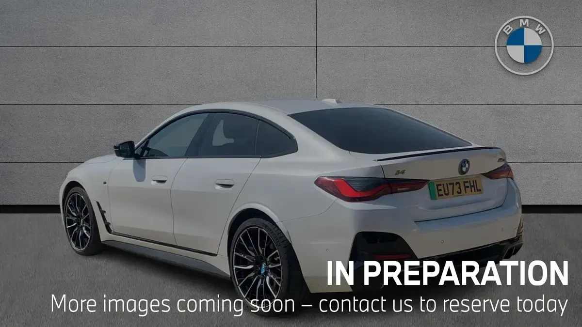 Used BMW i4 Shadowline 400 kW (544 HP) 2023 White Sedan