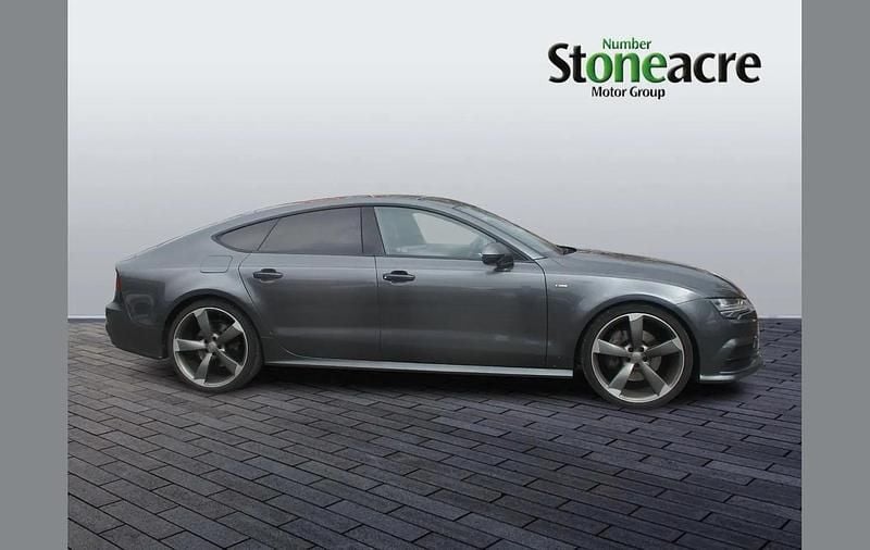 Used Audi A7 Black Edition 214 HP (157 kW) 2016 Grey Hatchback