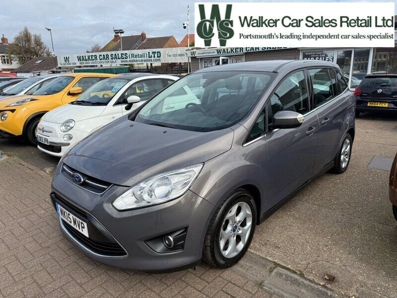 Brown Used 2015 Ford Grand C-Max Zetec MPV | £6,495 (Fair price) - Image 1/4