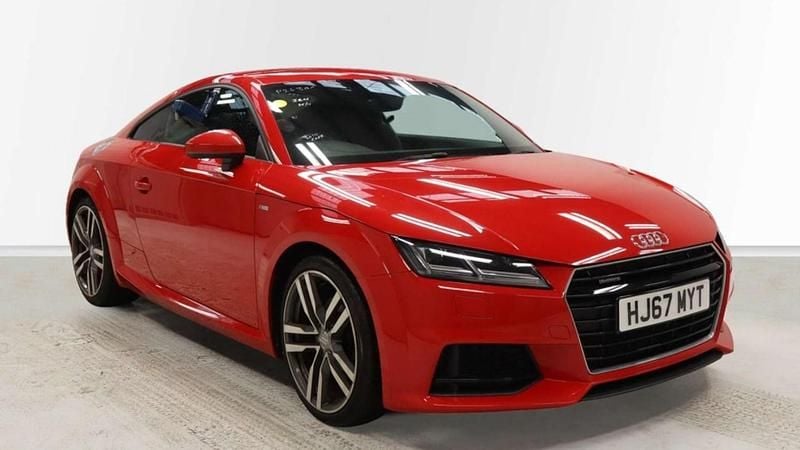 Red Used 2017 Audi TTS S-Line Coupe | £14,995 (Fair price) - Image 1/4