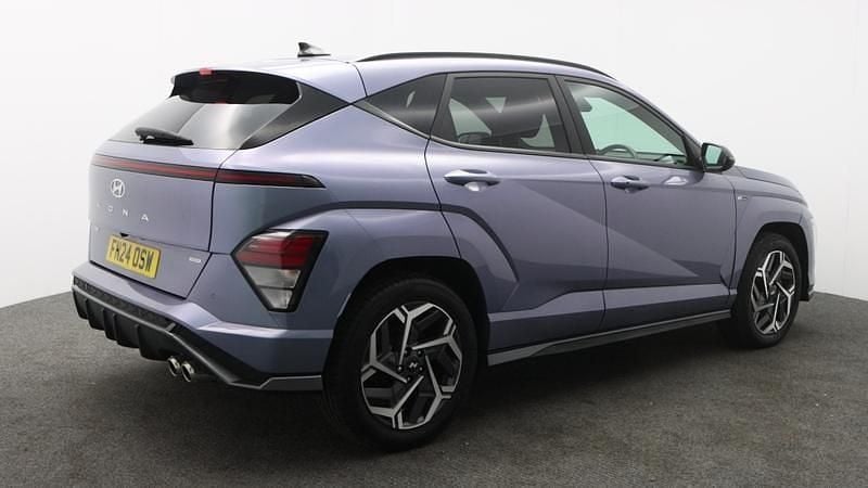 Used Hyundai Kona N Line 141 HP (103 kW) 2024 Blue SUV