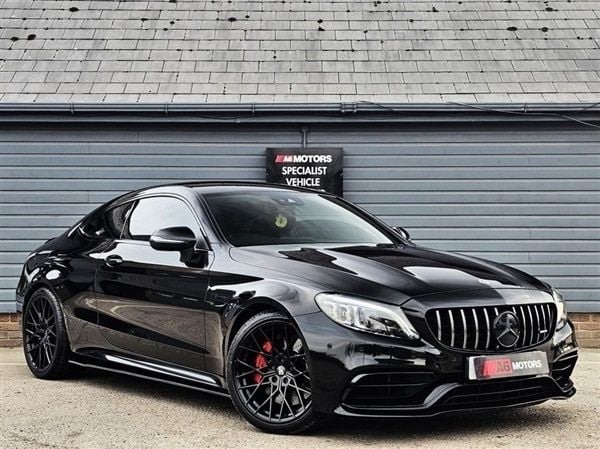 Black Used 2019 Mercedes C63 AMG AMG Coupe | £32,489 (Fair price) - Image 1/1