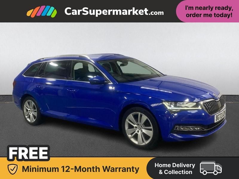 Used Skoda Superb SE L 150 HP (110 kW) 2022 Blue Estate