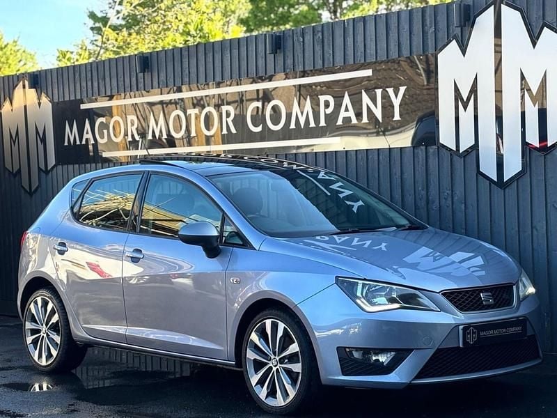 Begagnad Seat Ibiza FR 150 HK (110 kW) 2017 Silver Halvkombi