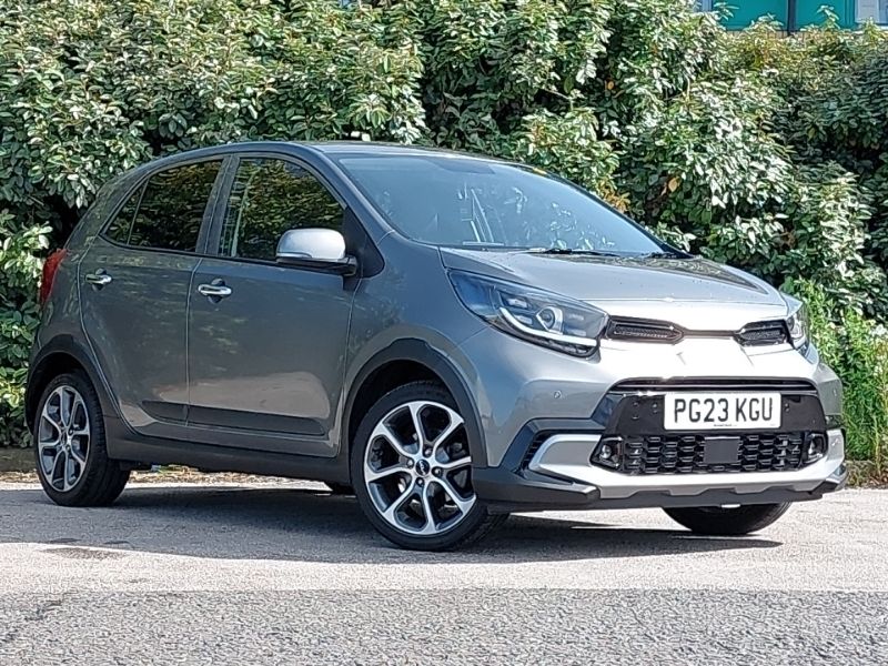 Grey Used 2023 Kia Picanto X-Line Hatchback | £16,698 (A bit pricey) - Image 1/4