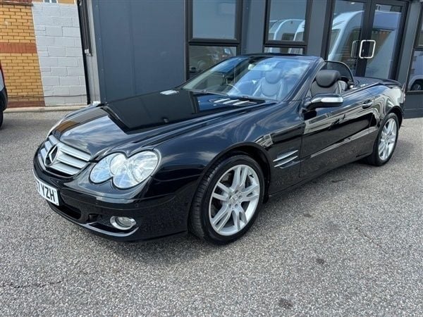 Black Used 2007 Mercedes SL350 Cabriolet | £9,995 (Fair price) - Image 1/1