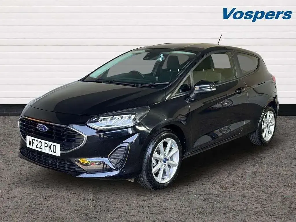 Used Ford Fiesta Trend 75 HP (55 kW) 2022 Black Hatchback