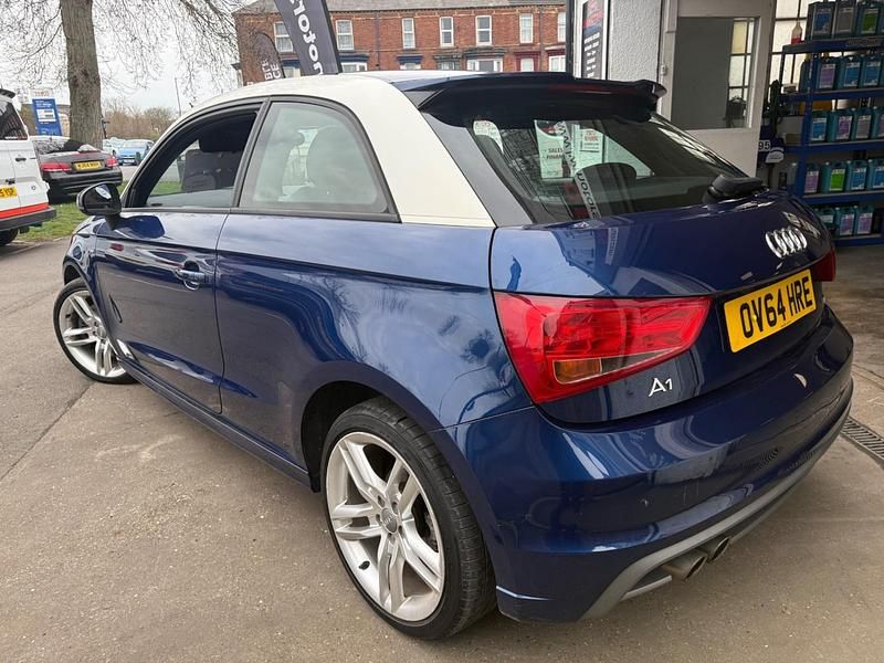 Used Audi A1 S-Line 143 HP (105 kW) 2014 Blue Hatchback