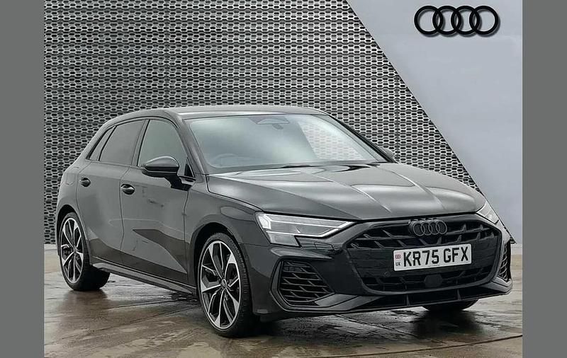 Used Audi S3 Sportback Black Edition 333 HP (244 kW) 2025 Black Hatchback