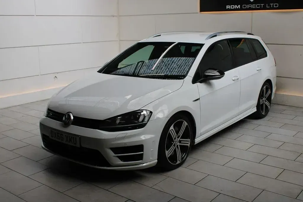 Used VW Golf VII R 2016 White Estate