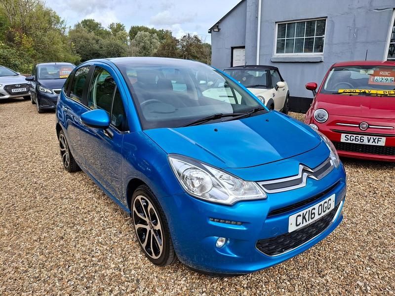 Blue Used 2016 Citroën C3 Platinum Hatchback | £7,995 (Fair price) - Image 1/4