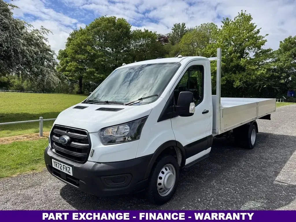 Used Ford Transit 130 HP (95 kW) 2022 White Cabriolet