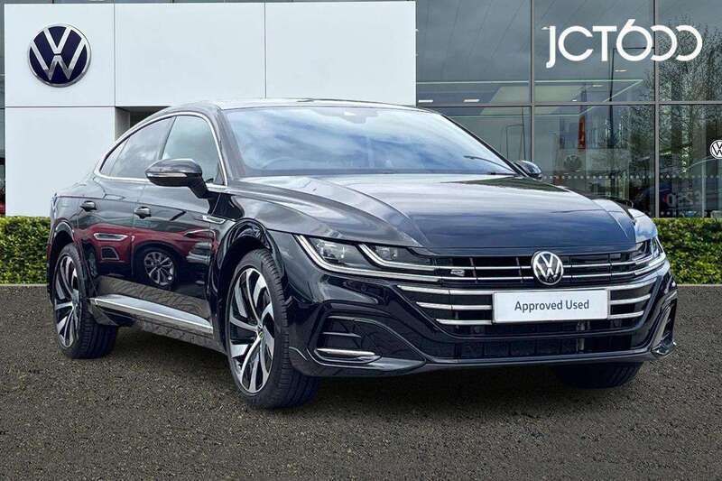 Black Used 2024 VW Arteon R-line Hatchback | £32,251 (A bit pricey) - Image 1/4