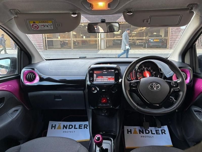 Used Toyota Aygo X-cite 72 HP (52 kW) 2019 Mauve/purple Hatchback