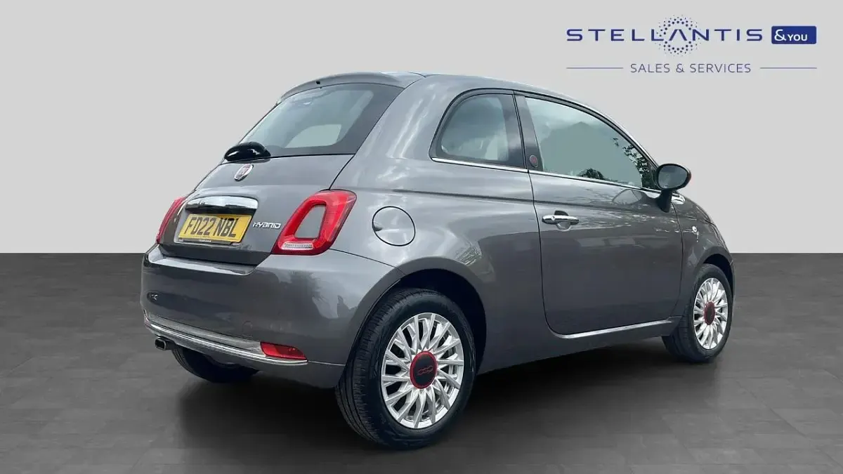 Used Fiat 500 Red 70 HP (51 kW) 2022 Grey Hatchback