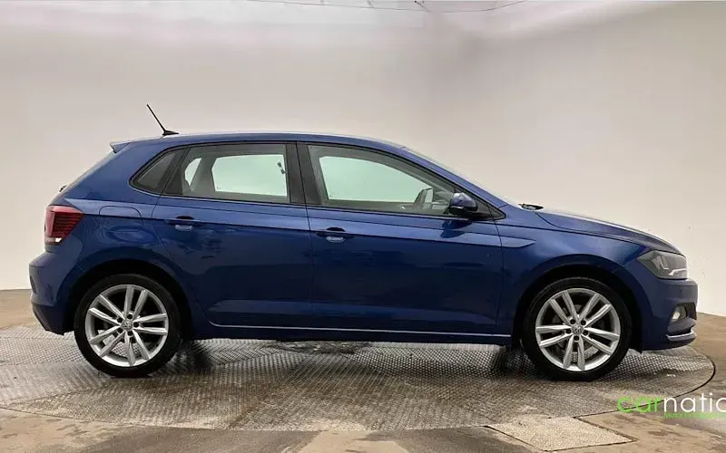 Used VW Polo SEL 116 HP (85 kW) 2018 Blue Hatchback