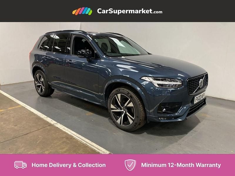 Blue Used 2022 Volvo XC90 R-Design SUV | £34,697 (Super price) - Image 1/4