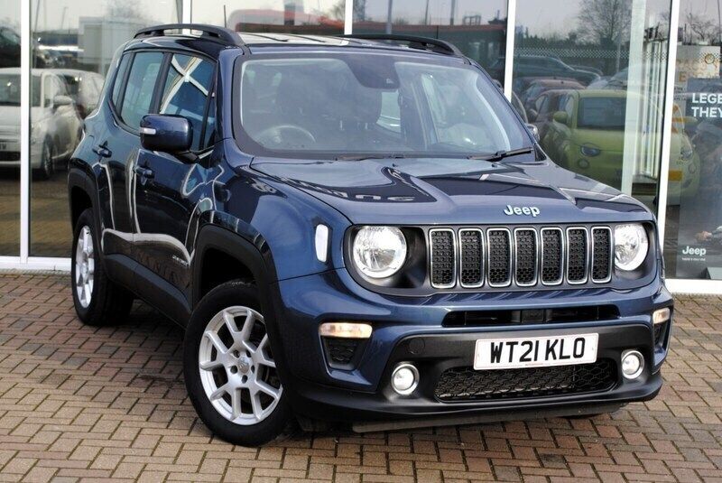 Blue Used 2021 Jeep Renegade Longitude SUV | £16,445 (Good price) - Image 1/4