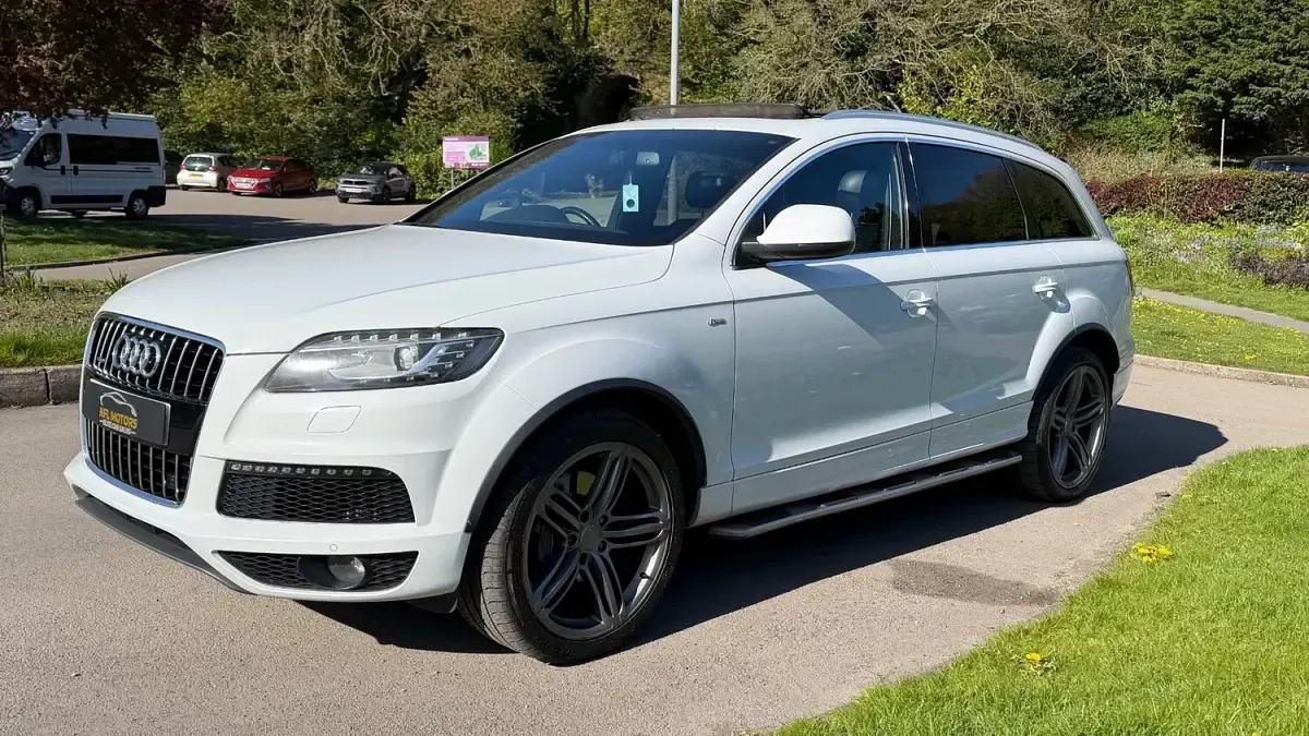 Used Audi Q7 S-line plus 2014 White SUV