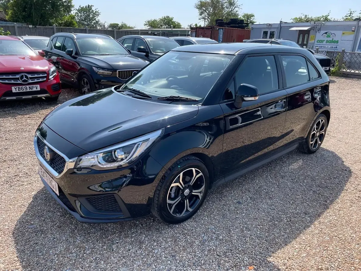 Used MG MG3 Excite 106 HP (77 kW) 2021 Black Hatchback