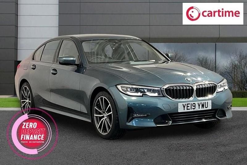 Used BMW 320 Sport Line 190 HP (139 kW) 2019 Blue Sedan