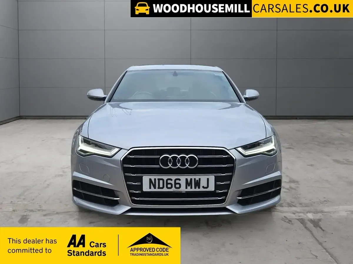Used Audi A6 S-Line 187 HP (137 kW) 2016 Silver Sedan